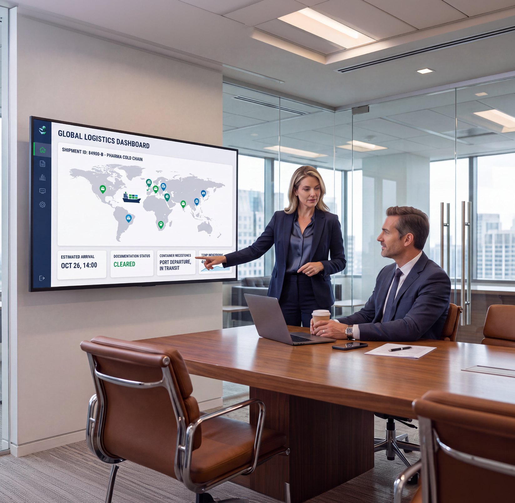 Rosemount customer visibility and shipment tracking discussion